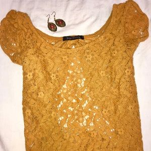 Mustard yellow Blouse